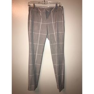 Express Mid-Rise Ankle Dress Pants - Columnist